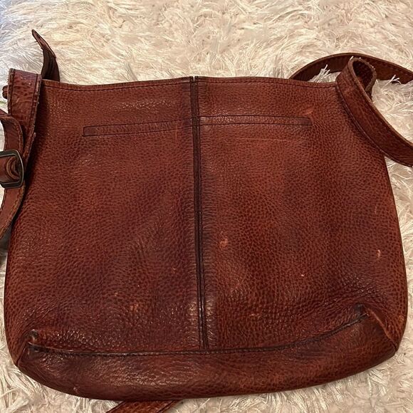 Duluth Trading Co Brown Leather Crossbody Bag - Picture 8 of 16